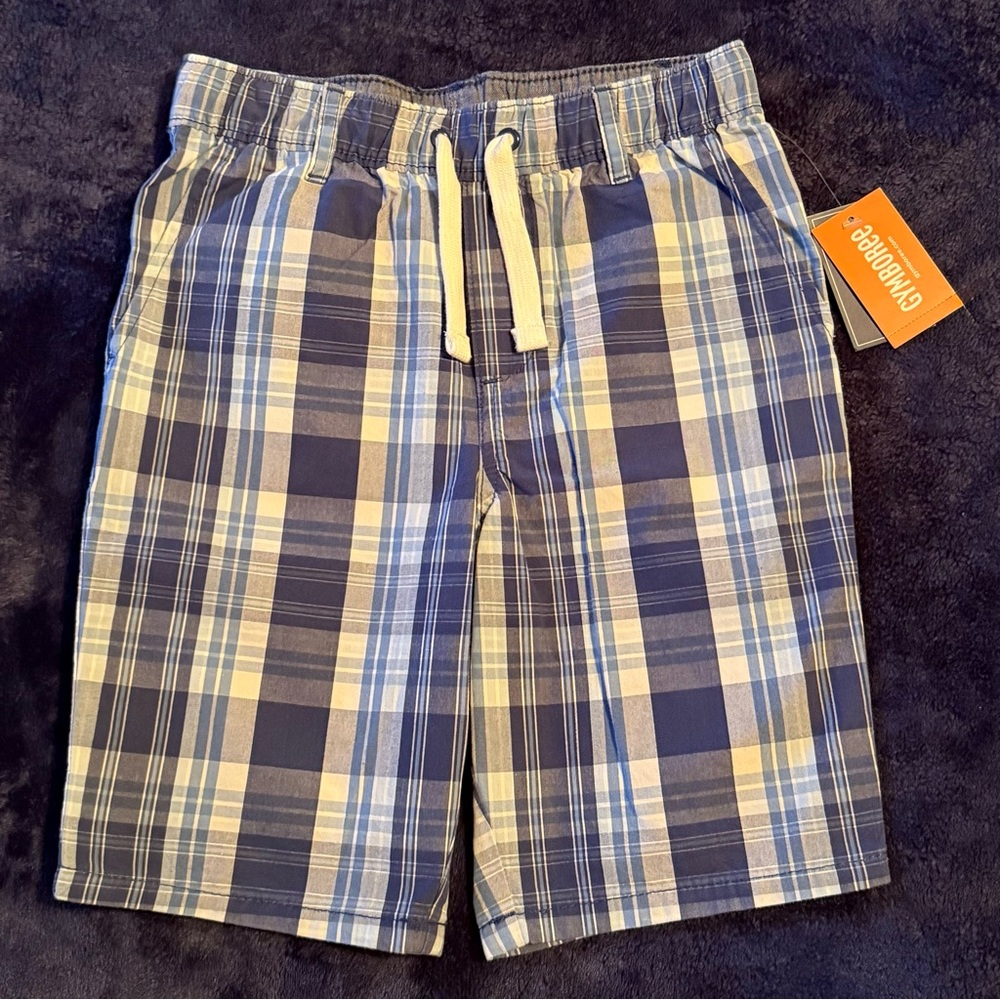 Gymboree Boys Plaid Shorts, Size 6 *NWT*